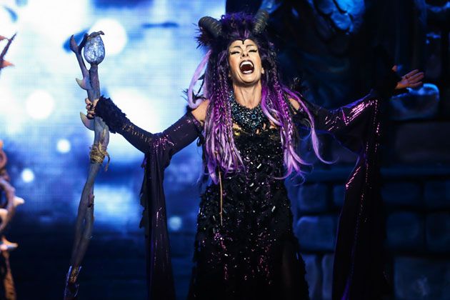Adriane Galisteu interpreta Malévola (Foto: Divulgação)